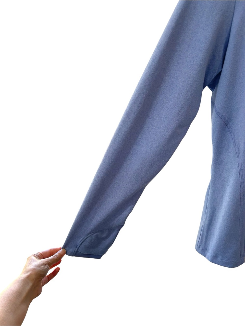 Rhoback women’s Performance Q-Zip Pullover quarter zip M blue heather *branded - Picture 5 of 10